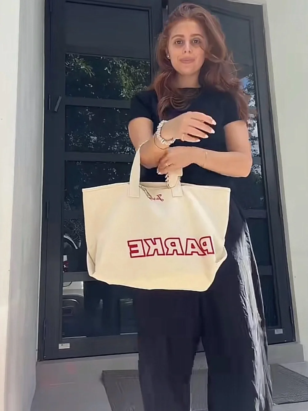 Target x Parke Canvas Tote Bag NWT - Picture 2 of 5